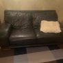 2 leather sofas + armchair Image 2