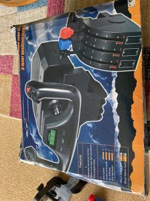 flight simulator yoke and throttle quadrant