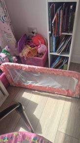 Pink Safety 1st Bed Rail