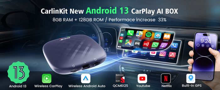 CarlinKit Android box for Android Auto Apple Carplay