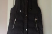 Zara Ladies XS BLack Sleeveless Coat for Sale