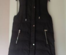 Zara Ladies XS BLack Sleeveless Coat for Sale