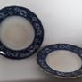 DISH & PLATE - Flow Blue - c.pre 1861 Image 2