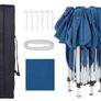 Gazebo 3 x 6 m Waterproof Pop-Up with Bag Marquee UV Protection Folding Gazebo Garden Tent Party Tent Blue Image 5