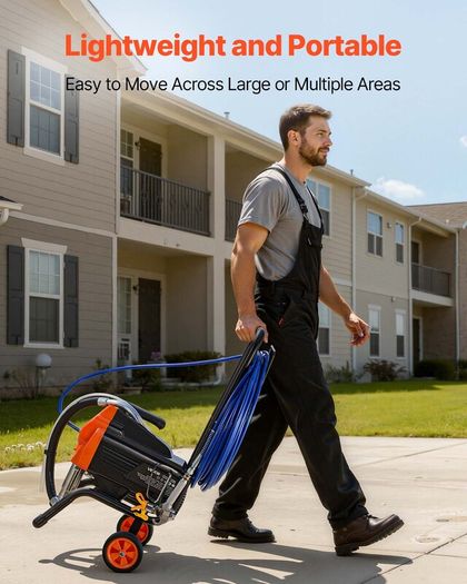1500W Airless Paint Sprayer with Cart