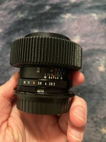 Asahi Pentax Super Takumar 35mm F2.0 with extras