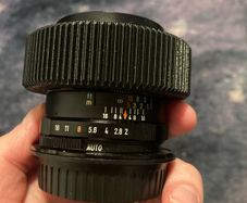 Asahi Pentax Super Takumar 35mm F2.0 with extras