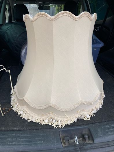 Lamp Shade - For Standing Lamp- with cradle