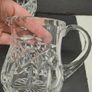 Crystal milk jug and sugar bowl Image 4