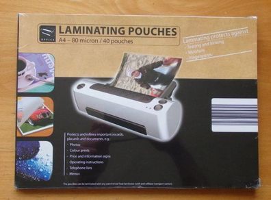 Laminating Pouches A4-80 micron