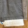 Black, white and grey Chevron curtains Image 4