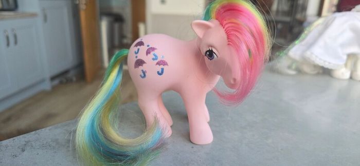 Parasol Rainbow Ponies MLP G1 My Little Pony 1983