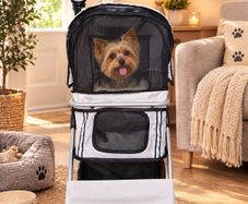 Dog pram. Almost new