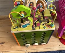 Battat Zany Zoo Wooden Activity Cube Assortment
