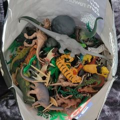 Big Bag of Dinosaurs & Animals Toys