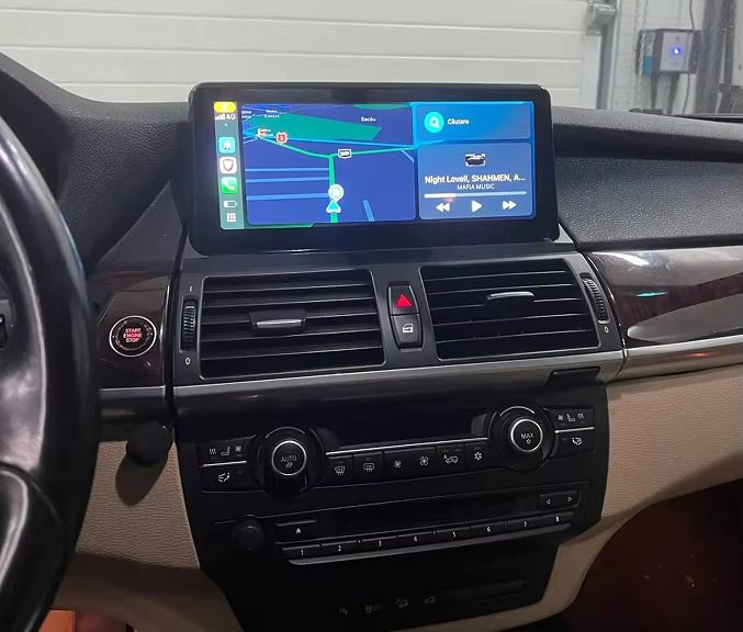 Android Auto Wireless Carplay Car Radio For BMW X5 E70 X6 E71 CCC CIC Intelligent Systems Stereo WIFI Autoradio