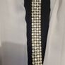 Italian Brand Artigli Black & White Embellished Top Image 3