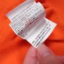 United Colors of Benetton Bright Orange Logo Track Jacket Slim Fit 8UK/36EU Image 5