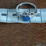 Claddagh Love Ring Sterling Silver 925 Blue Opal Image 3