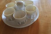 vintage egg cup set