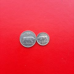 2 Irish 5p 1980/2000