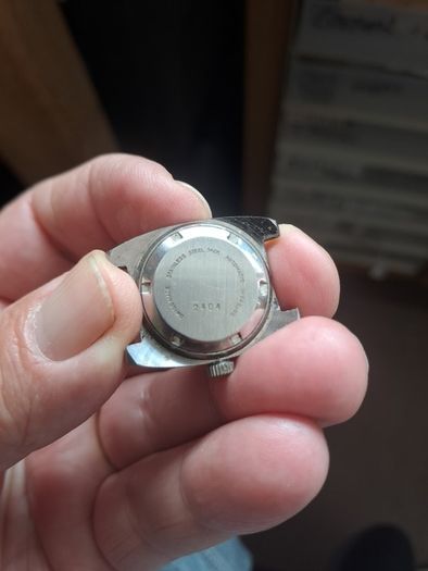 Vintage Olvino Swiss watch.