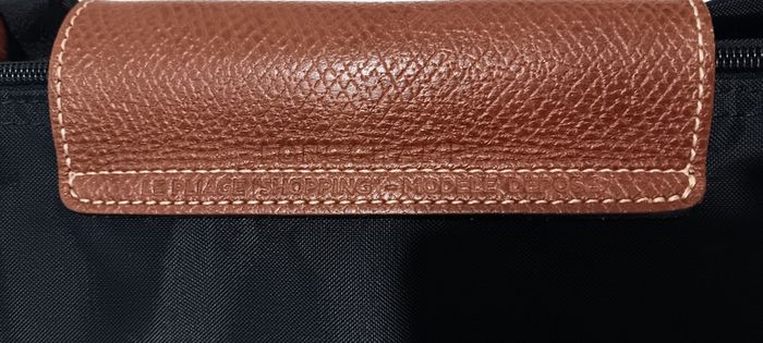 Black Longchamp Le Pliage Bag - Size L
