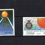 1988 Spain EXPO `92, Sevilla (issue 2) Commemorative Stamps Mint Never Hinged (MNH) with marketing pamphlet Image 2