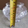 Nice Small Rose Crystal Bowl No Stamp. Image 4