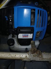 HBM machines leafblower and 2 multifunction strimm