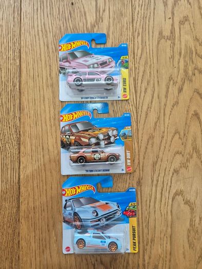 Hot wheels Ford 4euro each