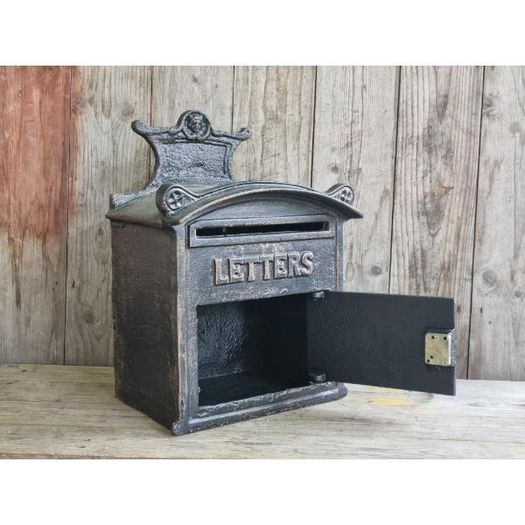 Cast Iron Wall Mounted Post Box CH-R-036