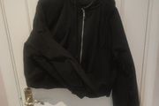 cropped anorak jacket