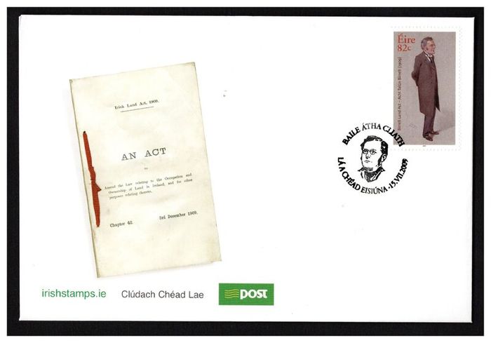 Collection 2009 Ireland Commemorative Stamps An Post First Day Cover (FDC). Collection of 24 covers.