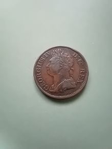 Ireland 1822 Geo IV Halfpenny