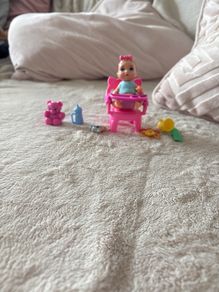 Barbie - baby high chair set