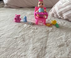 Barbie - baby high chair set