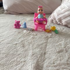 Barbie - baby high chair set