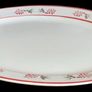 Pristine Vintage 2ft Ceramic Oval Serving Platter Image 2