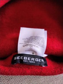 Vintage Seeberger 100% wool beret Made in Germany in very good condition adult size see last two photos for exact measurements FREE STANDARD POSTAGE INCLUDED