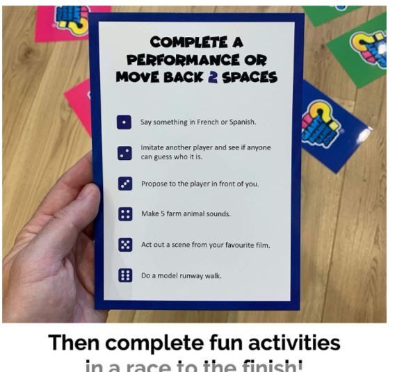 Giant Board Game for Children and Family, Outdoor Garden Entertainment Game