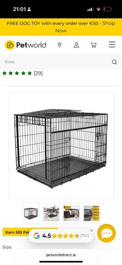 XL Dog Crate