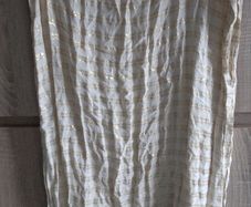 Cream and gold large scarf  h&m