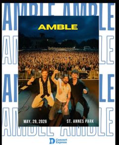 Amble Tickets St Annes X 2