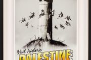 Banksy "Visit Historic Palestine" Framed Print