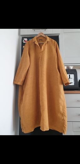 Oska Linen Dress Size 4