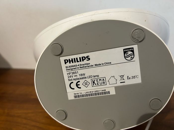 Philips Sleep & Wake up Alarm clock