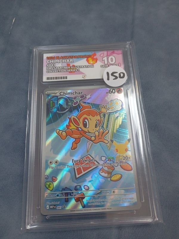 Pokemon Chimchar First Partner Ace 10 For Sale in Castleknock, Dublin from  Krabbycardstcg