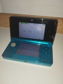 Nintendo 3DS Aqua Blue Console