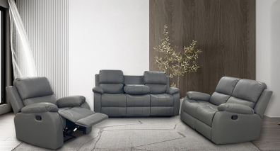 3+2+1 Holgate Manual Recliner Sofa Set